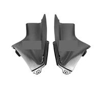 Déflecteur d'aileron Avant Moto pour YZF R6 2003 2004 2005 Moto Motif Fibre de Carbone Cache-poussière d'air Carénage Insert Accessoires