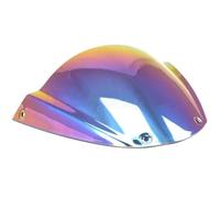 Déflecteur d'air Avant Double Bulle pour Ducati pour Monster 696, 796, 1100S Evo (2008-2014) Pare-Brise Moto(Dark Iridium)