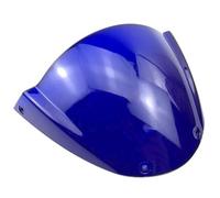 Déflecteur d'air Avant Double Bulle pour Ducati pour Monster 696, 796, 1100S Evo (2008-2014) Pare-Brise Moto(Blue)