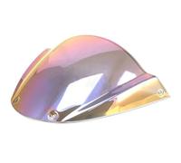 Déflecteur d'air Avant Double Bulle pour Ducati pour Monster 696, 796, 1100S Evo (2008-2014) Pare-Brise Moto(Clear iruidium)