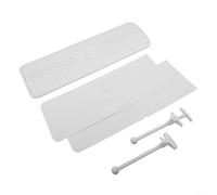 Déflecteur d'air central modifiable pour climatiseur, convient pour les aérations latérales ou AC, style soufflage antidirect, filtre purifiant Cm 585-955 en coton avec aération (filtres en coton)