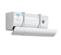 Déflecteur d'air conditionné, accessoires de climatisation, housse de climatisation, réglable contre le soufflage direct, convient for la maison, la chambre à coucher, distance télescopique 70~106cm