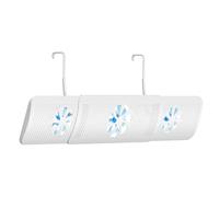 Déflecteur d'air | Design triple ventilateur - Grille de ventilation pour chambre à coucher, camping, bus, fenêtre, bureau