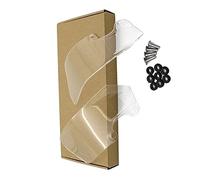 Déflecteur d'air pour BMW R1200GS pour Adventure R 1200 pour GS pour ADV 2004 2005 2006 2007 2008 2009 2010 2011 2012 Pare-Brise Latéral Moto Déflecteur Vent Moto Pare-Brise (Couleur : 2)