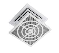 Déflecteur d'air pour climatisation, Tailles multiples multicolores carrées de filtre déflecteur climatiseur plafond(Black,60x60 cm/24x24 in)