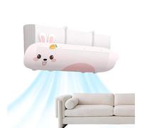 Déflecteur d'air pour climatiseur, couvercle de dérivation d'air réglable, directeur de flux d'air de refroidissement, déflecteur d'air pour une meilleure circulation de l'air, air de confinement