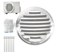 Déflecteur d'air pour climatiseurs, appareils extérieurs, couvercle de | Unité extérieure divisée - Condensateur - Tôle de dérivation d'air pour pompe à chaleur - Utilisable sur balcon, cour