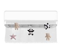 Déflecteur d'air pour fenêtre de en peluche - Multifonction, anti-soufflage direct, pare-brise, déflecteurs d'air pour la maison