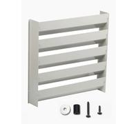 Déflecteur d'air pour mini unité extérieure AC divisée, protection contre le vent de persienne, montage à vis, protection efficace contre le vent pour une meilleure efficacité