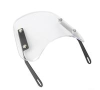Déflecteur d'air pour moto ABS Réduction du bruit Blanc