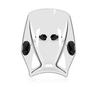 Déflecteur d'air pour Moto pour DAX pour ST125 St 125 St pour DAX125 2022 2023 Déflecteur De Vent Nouveau Pare-Brise De Moto Universel Couvre Écran Motos Déflecteur de Pare-Brise de Moto(White)