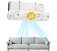 Déflecteur d'air réglable pour climatiseur | Déflecteur d'air avec impression de dessin animé | Déflecteur d'air froid rétractable, déflecteurs d'air télescopiques, déflecteur d'air imprimé dessin