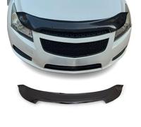 Déflecteur de Capot Compatible avec Chevrolet Cruze 2009-2021 Berline Acrylique Noir