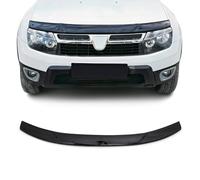 Déflecteur de Capot Compatible avec Dacia Duster 2010-2017 en Acrylique Noir