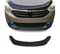 Déflecteur de Capot Compatible avec Dacia Lodgy 2012-2021 en Acrylique Noir