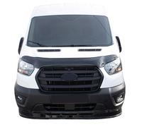 Déflecteur de Capot Compatible avec Ford Transit 2020-2023 en Acrylique Noir