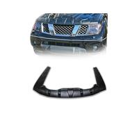 Déflecteur de Capot Compatible avec Nissan Navara PK 2006-2015 3Pc Noir modèle en ABS