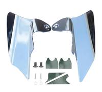 Déflecteur de chaleur d'air chromé réfléchissant for selle de moto Harley Touring
