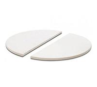 Déflecteur de chaleur demi-rond (x2) pour Kamado Big Joe
