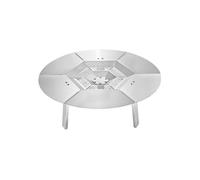 Déflecteur de Chaleur Pour Foyer Solo Stove Bonfire 63,5cm Rond Acier Inoxydable 304