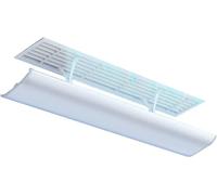 Déflecteur de climatisation centrale Anti-soufflage direct du vent chaud et froid Pare-brise de climatisation de type plafond avec trous de filtre Anti-condensation Ajustez librement l'angle for chang