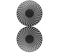 Déflecteur de climatisation de voiture - Grille d'aération Dash | Toit latéral Black Vent Outlet - Couvercle de sortie d'air réglable pour véhicule - Tableau de bord et Ropp