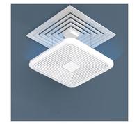 Déflecteur de climatisation Déflecteur d'aération de plafond carré for hôtel de bureau à domicile, déflecteur d'aération AC à hauteur réglable, lavable et anti-condensation(30x30cm/11.8x11.8in)