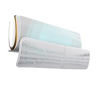 Déflecteur De Climatisation, Déflecteur D'air De Climatisation Mural Universel Anti-Soufflage Pare-Brise 84X23X0.5Cm Conçu Avec Des Trous Dense,Avec Filtre