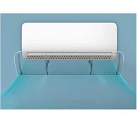 Déflecteur De Climatisation, Déflecteur De Vent Transparent Anti-Souffle Direct Déflecteur De Sortie D'air Mural Réglable 90Cm