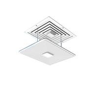 Déflecteur de climatisation, Déflecteur de ventilation plafond en PP, réglable, 3 tailles for une utilisation intérieur