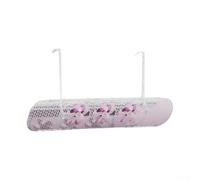 Déflecteur de climatisation réglable avec ventilateur pour optimiser le débit d'air et protéger de l'air direct (rose)