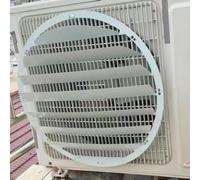 Déflecteur de climatiseur de Couverture d'unité ca extérieure,Déflecteur de volet de Sortie d'air en Acier Inoxydable Pare-Vent Anti-soufflage Direct,Grilles Defender du condensateur du compresseur