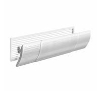 Déflecteur de climatiseur, Déflecteur de climatiseur réglable et rétractable, ventilation universelle, 33,8 à 47,2 pouces(37.7in/96cm)