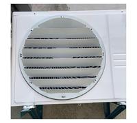 Déflecteur de climatiseur extérieur - Grille d'aération robuste, couvercle de persienne de flux d'air, déflecteur anti-retour direct (58 cm) pour une meilleure efficacité de refroidissement et