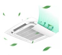 Déflecteur de Climatiseur for Climatiseur Central, Air Conditionné Vent Déflecteur, Améliore La Circulation de Refroidissement et de Chauffage, Déflecteur for Bureau, Magasin