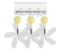 Déflecteur de Climatiseur | Guide Ventilateur Anti-Souffle Direct avec Ventouses,Guide de Direction à Ventouses pour Déflecteurs 3 Pièces pour Chauffage et Refroidissement, Circulation d'Air