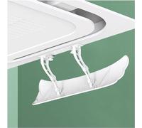 Déflecteur de climatiseur Installation sans poinçon et adhésif Déflecteur d'aération de climatiseur for climatiseurs centraux de plafond/fenêtre/mur/mur (Color : 2Pcs)