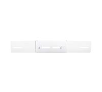 Déflecteur de climatiseur réglable pour la maison, anti-soufflage direct, déflecteur de sortie d'air, aile blanche pure (Blanc)