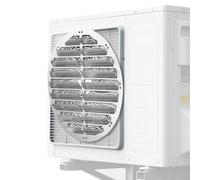 Déflecteur de débit de climatiseur extérieur - Couvercle de guidage du vent en acier inoxydable pour unités de climatisation 50 cm pour une meilleure efficacité du flux d'air
