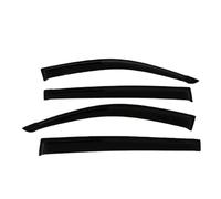 Déflecteur de fenêtre de voiture noir, 4 pièces, Compatible avec Triton L200 4e génération 2006 2014, visière de fenêtre Double face