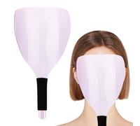 Déflecteur de frange de coiffure, 33 cm, écran facial | Outil professionnel pour cheveux | Visière de visage pour salon de coiffure, lunettes transparentes pour les yeux, outils de salon de coiffure