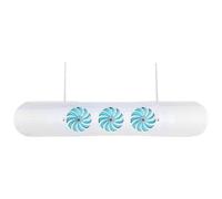 Déflecteur De Grille De Ventilation Réglable, Coupe-Vent Extensible pour Climatiseur, Déflecteur Gain de Place pour Bureau, Chambre, Appartement, Dortoir