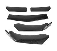 Déflecteur De Lèvre Avant Becquet De Pare-Choc Avant À Cinq Segments Diffuseur Amélioré Matériau ABS Pièces Automobiles(Carbon Fiber Pattern)
