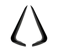 Déflecteur De Lèvre Avant pour BMW Série 3 E90 E91 LCI pour M pour Sport 2009-2012 Becquet De Pare-Chocs Avant Séparateur Grille D'aération Feu Antibrouillard Garniture(Glossy Black)