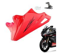 Déflecteur de menton de moto - Protection du moteur - Revêtement sous le ventre pour protection contre les intempéries - Course - Longue distance - Esthétique