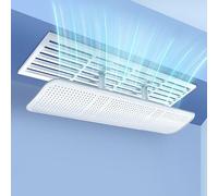 Déflecteur de Pare-brise de Climatiseur Déflecteur de Climatisation Centrale au Plafond Déflecteur Climatisation, Anti-condensation, Empêche le Soufflage Direct ( Color : Top-mounted , Size : 105*18cm