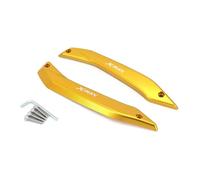 Déflecteur De Pare-Brise De Moto pour Yamaha XMAX300 XMAX250 Xmax 300 X Max 250 125 400 Déflecteur De Vent De Pare-Brise(Jaune)
