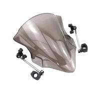 déflecteur de Pare Brise Moto Pare-Brise de Moto avec Support pour Ya&MAHA MT125 FZ FZ1 FZ6 FZ8 FZ8N XJ6 MT-01 MT03 MT07 MT 2013