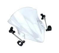 déflecteur de Pare Brise Moto Pare-Brise de Moto avec Support pour Ya&MAHA MT125 FZ FZ1 FZ6 FZ8 FZ8N XJ6 MT-01 MT03 MT07 MT 2013
