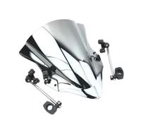 déflecteur de Pare Brise Moto Pare-Brise de Moto avec Support pour Ya&MAHA MT125 FZ FZ1 FZ6 FZ8 FZ8N XJ6 MT-01 MT03 MT07 MT 2013